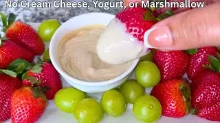 Easy Sour Cream FRUIT DIP!! | Tanny Cooks