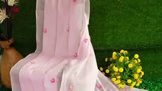 Organdy Cotton saree collection with price