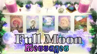 Pick a Card 🔮 Tarot 🔮 Full Moon Messages