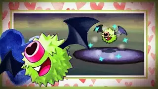 LIVE!! Shiny Woobat in Black after Only 1080 REs (Black Shiny Run #6)