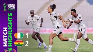 Côte d'Ivoire 1-2 Ghana | Match Highlights l TotalEnergies WAFCON 2026 l FIFA Play-Off Tournament