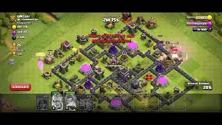 CLASH of CLANS- using valkyrie(level 5)
