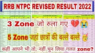 rrb ntpc revised result cutoff 2022 | ntpc revised result 2022 | rrb ntpc | RRC GROUP-D