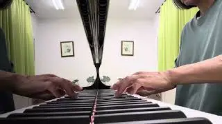 フランス組曲6番ホ長調メヌエット J.S.Bach Französische suite6 E-dur Menuet BWV817
