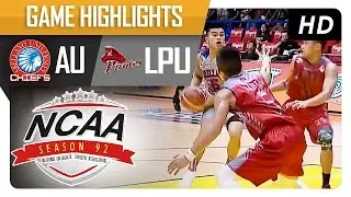 AU vs LPU | Game Highlights | NCAA 92 - August 2, 2016