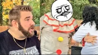 CREEPY CLOWN UNMASKED! SHOCKING REVEAL AFTER CHAMPIONSHIP WRESTLING MATCH!