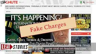 Fact Check: Bill Gates, Dr. Fauci, Dr. Tedros Are NOT Facing Death Penalty From International...