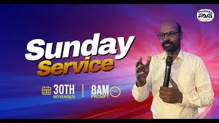 SUNDAY SERVICE ( 30 NOV 2025) | PR SEKAR | PUZHAL AG CHURCH