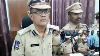 News53 I 5 MEMBERS DACOITY GANG ARRESTED BY S.R.NAGAR POLICE: Addressing to media conference today