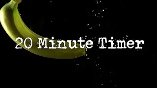 Fruit Silent Motion Sprint Timer with Alert || 20 Minutes