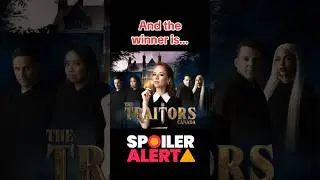 Congratulations to The Traitors Canada Winner!!