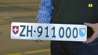 Auktion Autonummern Z&uuml;rich (TELE TOP)