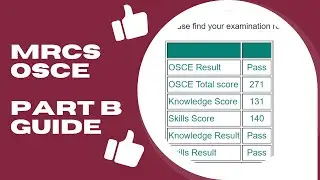 MRCS Part B Preparation Guide | Score 271