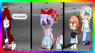 My Roblox Circus trip AU gets stuck in an elevator