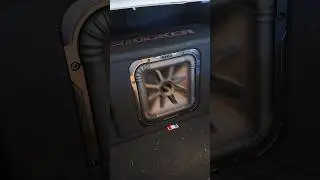 Kicker L7R 10&rdquo; BASS Test