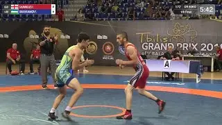 1/8 GR - 60 kg: I. SHAVADZE (GEO) v. I. BAKHRAMOV (UZB)
