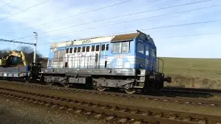 Lokomotiva 720 541-2 - 13.1.2014