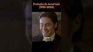 Evolu&ccedil;&atilde;o de Jared Leto #evolutionchallenge #nostalgia #evolution #americanactor #jaredleto