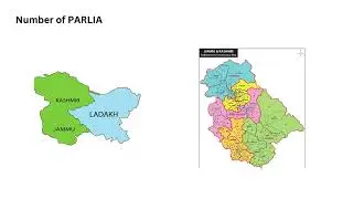 Number of parliamentary constituencies  in Jammu & Kashmir