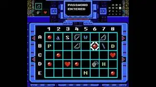 10 Skummel Maske - Castlevania 2 Simons Quest - Message of Darkness Password Screen