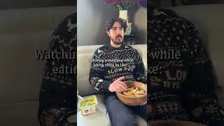 🎧 Watching a show while eating chips and salsa be like...