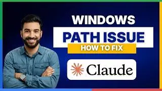 How to fix Claude Code Windows path issue[FULL GUIDE]