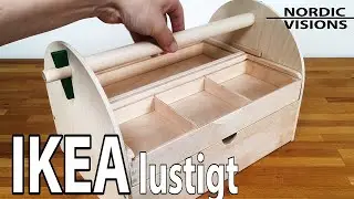 Ikea Lustigt | Arts and Crafts Storage Unboxing, Assembly & Show Case