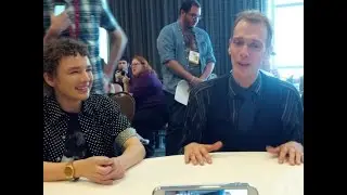 SDCC 2014 - Falling Skies Press Room - Doug Jones and Maxim Knight