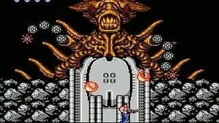 (NES) Contra 1 All bosses, no damage + ending
