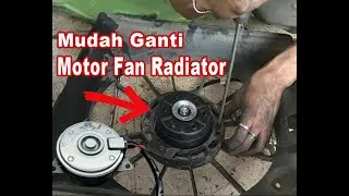 MOTOR FAN RADIATOR LEMAH BEGINI CARA GANTINYA || HONDA CRV || HONDA CLINIC AUTO || REVIEW LENGKAP