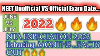 2022 Neet Exam Date🔥 MCC || June or July New|| #NeetugCounseling....