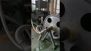 Tungsten Carbide Mirror Roll Surface Temperature Difference Testing  #roller #machine #cppfilm #bopp