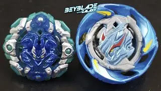 ORB ENGAARD .&Omega;.Qs-S vs AIR KNIGHT .12E.Et-S - Beyblade Burst ベイブレードバースト