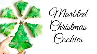 Marbled Christmas Cookies