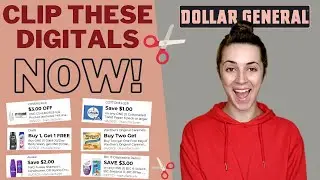 New DG Glitches, Digitals + Coupon Match Ups | Dollar General Couponing