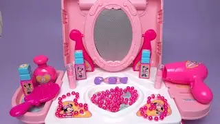 Disney Minnie Mouse Budding Beauty Set Satisfying with Unboxing Toys Collection ASMR #905