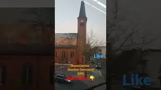 22. M&auml;rz 2022  Norden Church Germany City Neum&uuml;nster Kirche شمال آلمان کلیسای زیبای شهر نوی مونستر
