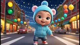 New Year Traffic Light Dance | Fun Learning & Action Song for Toddlers