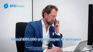 Private Trading Desk BTC Direct - voor het kopen en verkopen van crypto vanaf &euro;50.000 per order.