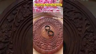kundan hair bands under ₹50