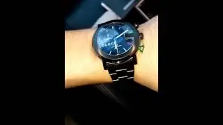 Gucci watch Men's G-Chrono Black PVD Brace