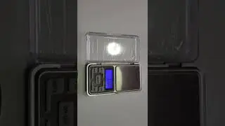 Ajuste de peso (calibracion) gramera, Pocket scale, serie MH