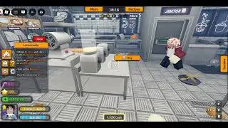 Play roblox with Sleepy sound(^_^)! Name game:Generic Cooking Game[BETA][UPD2.18.3}