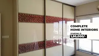 Falling waters | Walk-through | Simple & budget Friendly Interiors in less than 40 Days