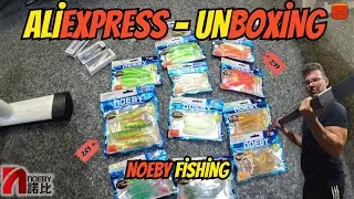 AliExpress Angel-Unboxing 🎣 | NOEBY Angelrute & K&ouml;der im Test! Lohnt sich China-Tackle? 🇨🇳🔥