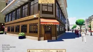 Running a Restaurant in Paris: Parisian Brasserie Simulator First Impressions Playthrough