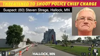 Threatened To Shoot Police Chief Charge