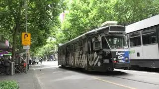 Night Network Tram Z3 136 Swanston St