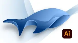 How To Create Whale Logo In Adobe Illustrator