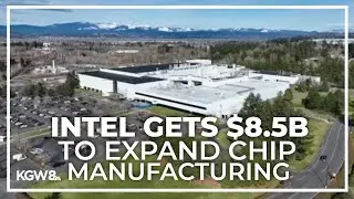 Biden administration awards Intel $8.5B to expand US chip manufacturing